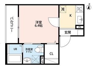 supersunny 日比野の物件間取画像